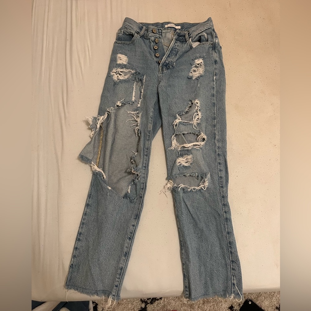 PacSun ripped blue jeans